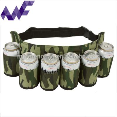 China Hot Selling Waterproof 6 Pack Wine Boxes Holster 6 Beer Belt Can Holder for sale