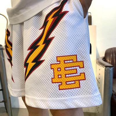 China Eric Emanuel breathable wholesale nylon mesh rhude custom basketball short plus size mens abbreviations mens for sale