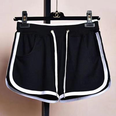 China New Style Anti-Wrinkle OEM Sports Shorts Elastic Patchwork Summer Hot Soft Women Gym Shorts For Female Lady Casual Slim Hot Short Women for sale