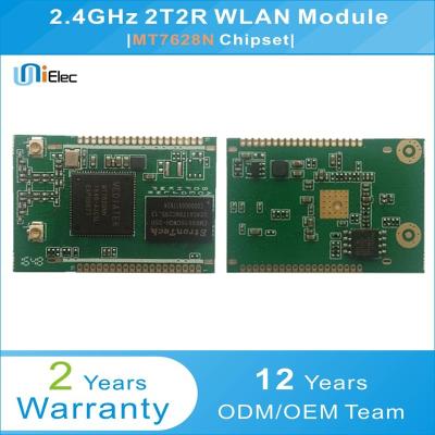 China Custom MTK MT7628N 2x2 802.11 b/g/n 2.4GHz 2T2R WLAN Module PCBA WiFi Board MT7628 ODM U7628N-01 for sale