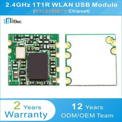 China Realtek RTL8188ETV 150Mbps 2.4GHz WLAN USB Wireless Module RTL8188 PCBA XP Linux Android Custom IOS WIN7 WiFi Panel for sale