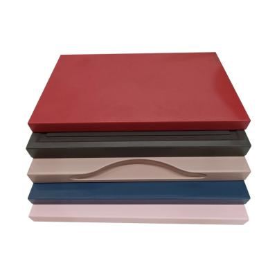 China Electrostatic Powder 12mm MDF Board Red 15mm Moisture Resistant Mdf for sale