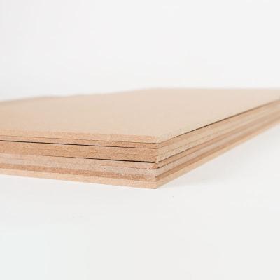 China 3mm 6mm 9mm 12mm 18mm Laser Cutting MDF Board E0 Single Side for sale