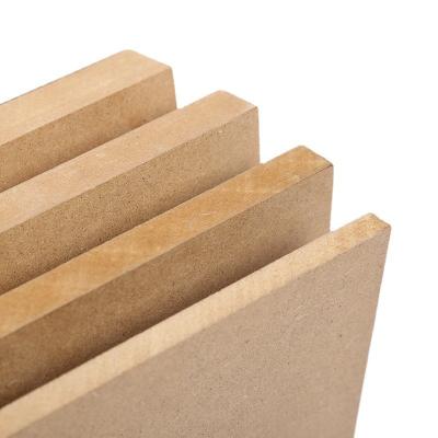 China Wood Fiber Commercial MDF Moisture Proof 18mm MDF Sheet Customized for sale