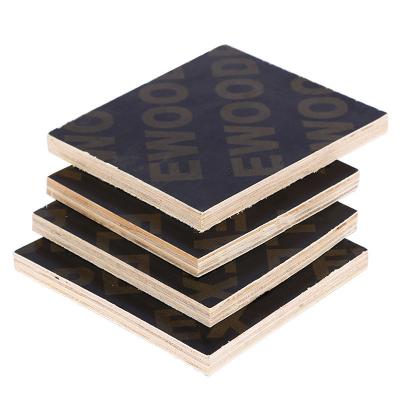 China E0 Black High Gloss MDF Sheets 3mm 8mm 16mm Black MDF Panel for sale