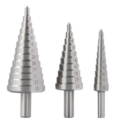 China Wood& Metal Drilling KSEIBI HSS Fine Drill Step Twist Drill Woodworking Step Dril Bit for sale