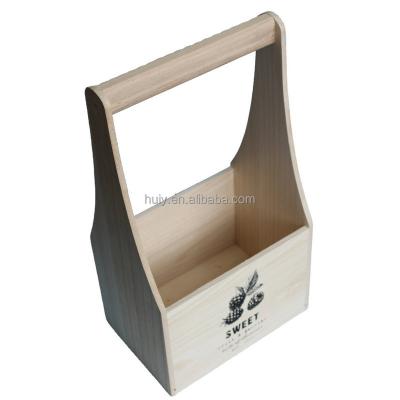 China Nice Products Handmade Simple Innovative Storage Box Holder Unfinished Wooden Storage Box for sale