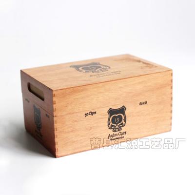 China Eco-friendly Custom Finish High Quantity Wooden Cigar Box Humidity Cigar Humidor for sale