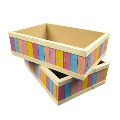 China Cheap luxury sales promotion handmade laser engrave china gift box vintage wooden gift box for sale