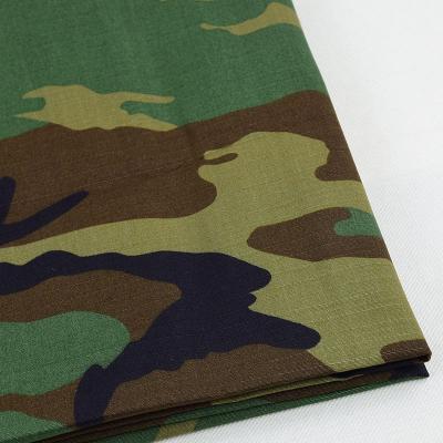 China Breathable Customized Nylon Cotton Fabric Military Camouflage Anti Tear for sale