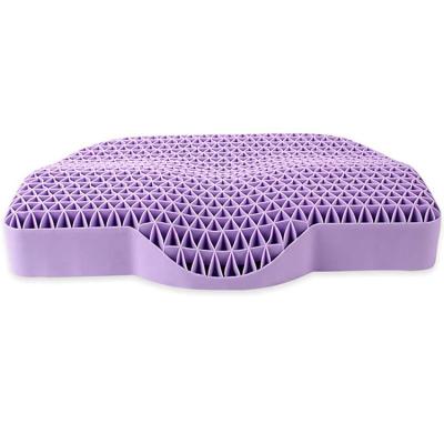 China Bent Memory Soft Non Pressure Neck Pillow Comfortable Strip Bedding Pillow for sale