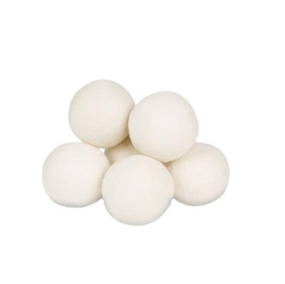 China Wool Softener Organic Hypoallergenic Wool Cleaning Drier Balls for sale