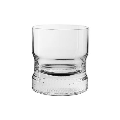 China NOVARE STOCK New Design Premium Lead Free Crystal Twisted Whiskey Glass Wine Mug with Free Sample for sale