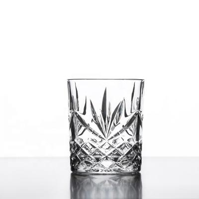 China NOVARE Amazon CURRENT Hot Sale Customized Glass Etched Crystal Glassware Old Fashion Diamond Gorgeous Lead Free Whiskey Glass for sale