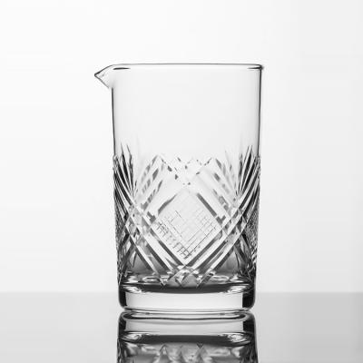 China ACTIONS 700ml Factory Vintage Cocktail Logo Custom Mixing Glass For High Quality Clear Bars for sale