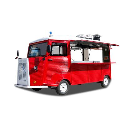 China Easy Operate Vintage Food Truck Food Cart Street For Food Vending Business for sale