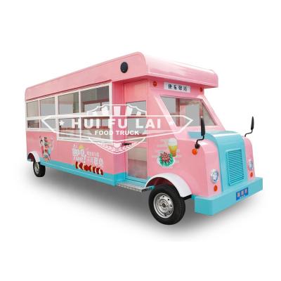 China Easy Operate Food Truck Second Hand Food Truck Street Selling Snacks Fast Food Cart For Sale for sale