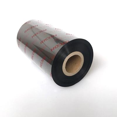 China RICOH Original Black Resin Thermal Transfer Ribbon B110CR 40mmX300m standard 1 inch diameter inner shaft diameter core for sale