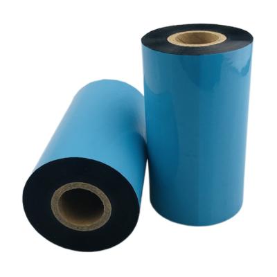 China COMPATIBLE Black Wax Ribbon Barcode Printer Ribbon H0191 Thermal Wax Transfer Ribbon Semi-Gloss Coated Paper Thermal Paper for sale