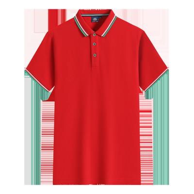 China High Quality Breathable Men Polo Shirt Classic Short Sleeve Design Color Sleeve Golf Training Polo T-Shirt Men for sale