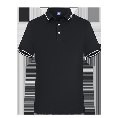 China High Quality Breathable Men Polo Shirt Classic Short Sleeve Design Color Sleeve Golf Training Polo T-Shirt Men for sale