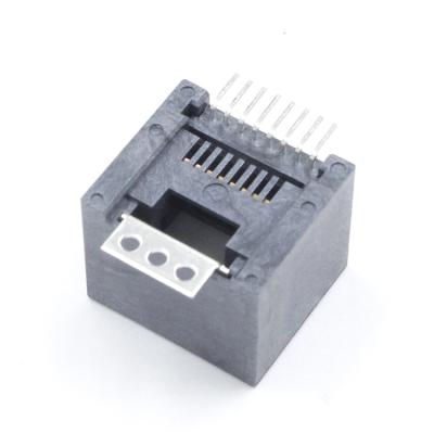 China Ethernet Jack 8P8C Rj45 kein LED-Vorsprung herauf 1,5 ein gegenwärtiges veranschlagendes RoHS TM52S811SXX31 zu verkaufen