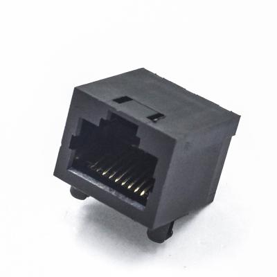 China Fêmea Unshielded do conector de 10 Pin RJ45/Rj45 Jack sem 15,15 milímetros magnéticos TM55T011EXX41 à venda