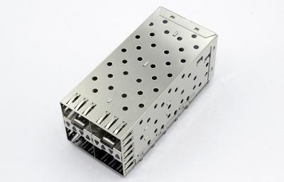 Chine la Manche et Gigabit Ethernet TMSFPX22EXXX3 de fibre de connecteur de cage de 2x2 SFP à vendre