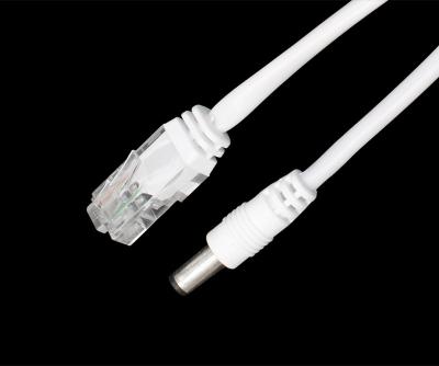 China POE de Kabel van het Camerarj45 Flard/de Kabelmachtskoord TMCABLE060141 van Rj45 Ethernet Te koop