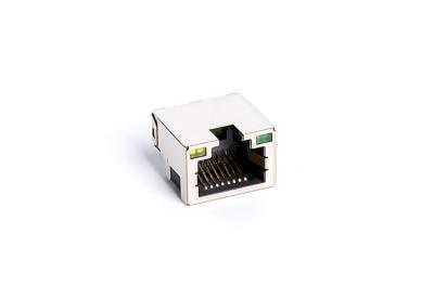 Chine Type excentré SMT rocailleux RJ45 Jack/étiquette vers le haut du connecteur extérieur TM58S811EXX1K du bâti Rj45 à vendre