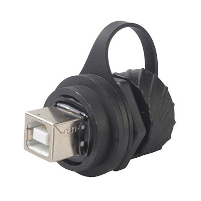 Cina Tipo supporto impermeabile di USB del pannello dell'accoppiatore di B IP68 125V 1.5A RJ45 in vendita