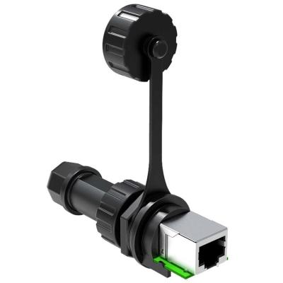 Китай Водоустойчивая женщина к женскому кабельному соединителю 125V RJ45 для расширения кабеля продается