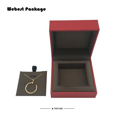 China Webest Durable Packaging Luxury Interior Wall Jewelry Boxes Pendant Necklace Box For Earrings for sale