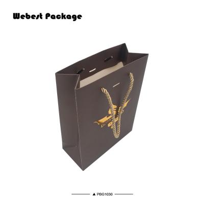 China Security Webest Package Art Printing Paper Printed Paper Bag Design Jewelry Luxury Paper Shopping Bag for sale