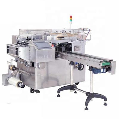 China Food PE Film Perfume Box Mask Packing Machine Cellophane Wrapping Machine for sale