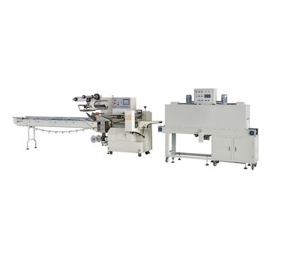 China Automatic Food Clear Film Shrink Wrapping Wrap Machine Iphone Box Shrink Paper Wrapping Packing Machine for sale