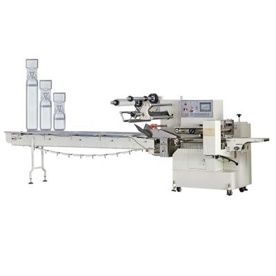 China Servo Driven Automatic Punch Labeling Wet Packing Machine Fresh Food Vegetable Salad Packing Machine Cloth Wet Packing Machine for sale