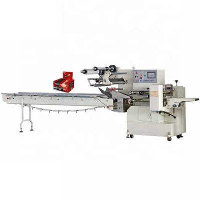 China Servo Automatic Packing Machine Fried Instant Noodle Flow Pillow Package Wrapping Machines for sale