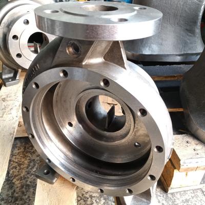 China High Quality Custom Precision Casting Pump Impeller Housing Shell Petrochemical Construction Parts for sale