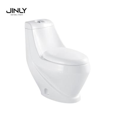 China Washdown Ceramic Sanitary Double-Flow Toilet Wc Toilet Room Libya Chinese One-Piece Toilet for sale