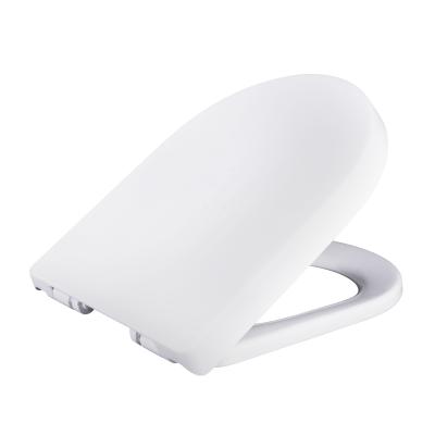 China Slow-end and Quick Release Toilet Seats Cover European Soft End U Shape Toilet Optional Lid for sale