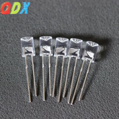 China High Quality 1000pcs/bag High Quality Concave Lens 2V 3V Blue Light Emitting Diode Porcelain LED Light Emitting Diode Blue Transparent Indicator 1000pcs/bag for sale