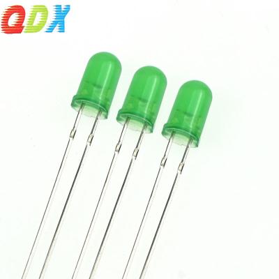 China Light Emitting Diode Low Power Consumption Led Module Led Diode 5mm Green Diffuse Super Bright Led Diode LED Encapsulation Series for sale