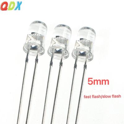 China Emitting Full Color Auto Turn Signal LED 5mm RGB Led Tricolor 2 Pin Common Anode Water Clear Diode Lights/Multicolor Clear for sale