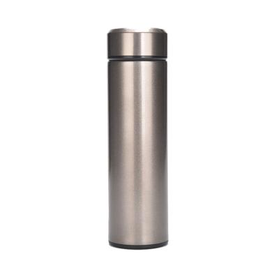 China PORTABLE Smart Double Walled Travel Stainless Steel Thermos Water Bottle Vacuum Thermo Water Bottle Cup With Custom Logo for sale