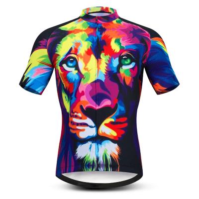 China Antibacterial Short Sleeve Cycling Jersey Men Cycling Custom Cycling Jersey Wear Tank Top for sale