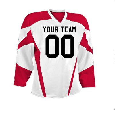 China Custom Sublimated Hockey Tank Top Team Ice Hockey Wear Quick Dry Hockey Tank Top for sale