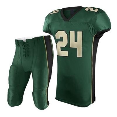 China Antibacterial Custom Blank Jerseys Uniforms Wholesale American Football Rugby Jersey Football Wear For Team for sale