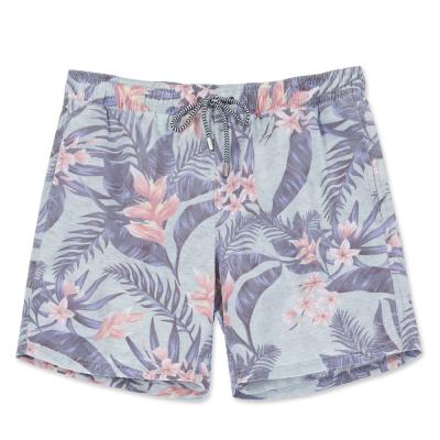 China Custom Anti-Wrinkle Mens Polyester Swimwear Boardshorts Print Sublimated Beach Shorts Panel Shorts Quick Dry Swimshorts For Man for sale