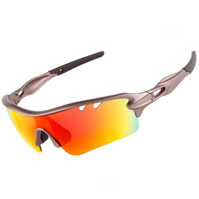 China Sports Sunglasses Wholesale Recycling Lenses 5 Piece Suit Men's and Women's Custom Outdoor Sports Polarized Sunglasses for sale